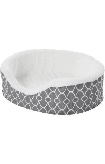 MidWest QuietTime Defender Orthopedic Bolster Cat & Dog Bed w/Removable Cover
