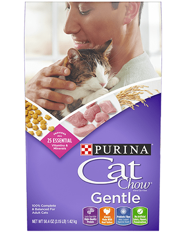 Purina Cat Chow Gentle Cat Food for Sensitive Stomachs