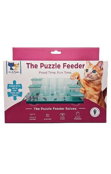 Doc & Phoebe's Cat Co. Puzzle Feeder Cat Toy