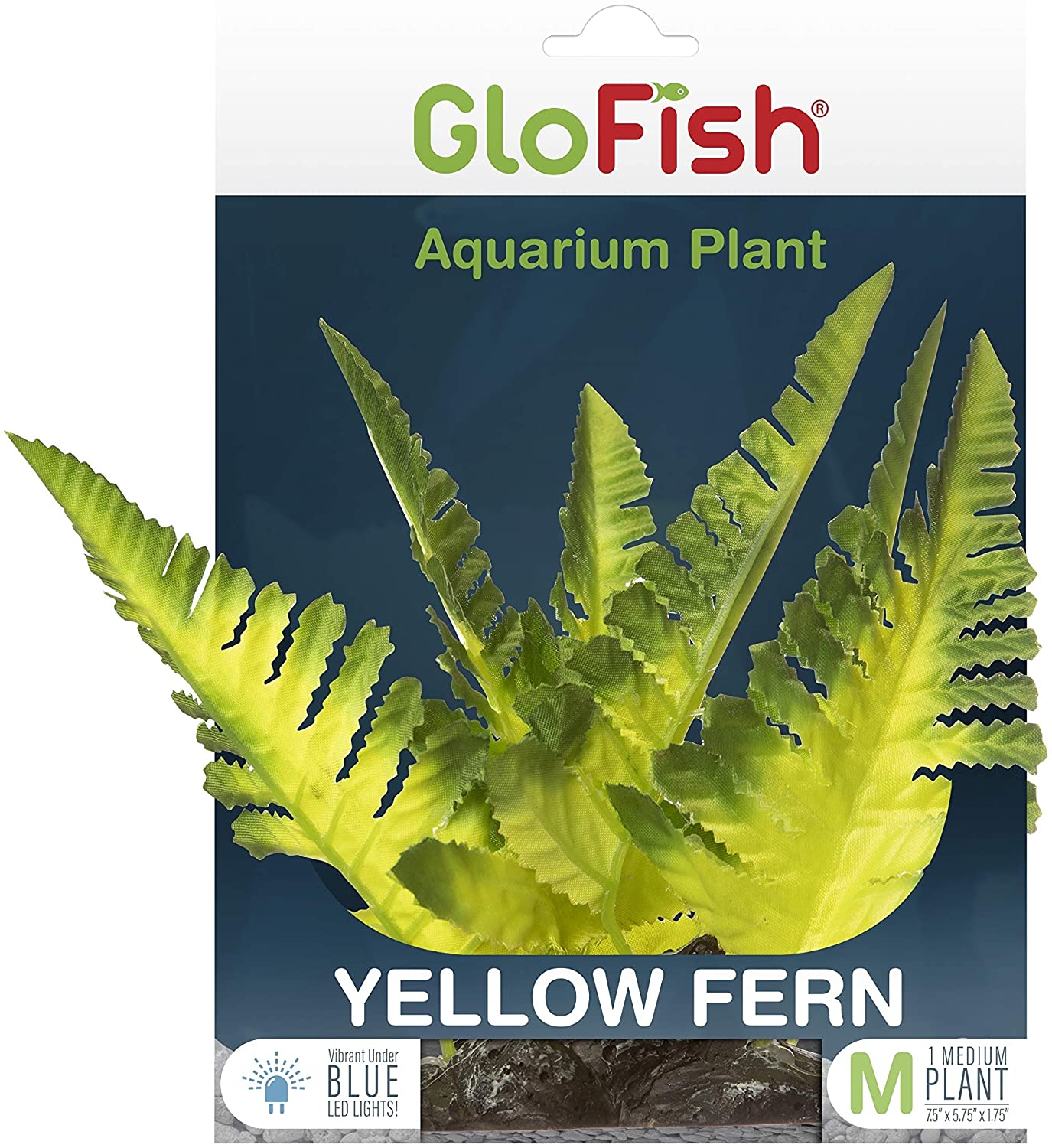 GloFish Yellow Fern Plant