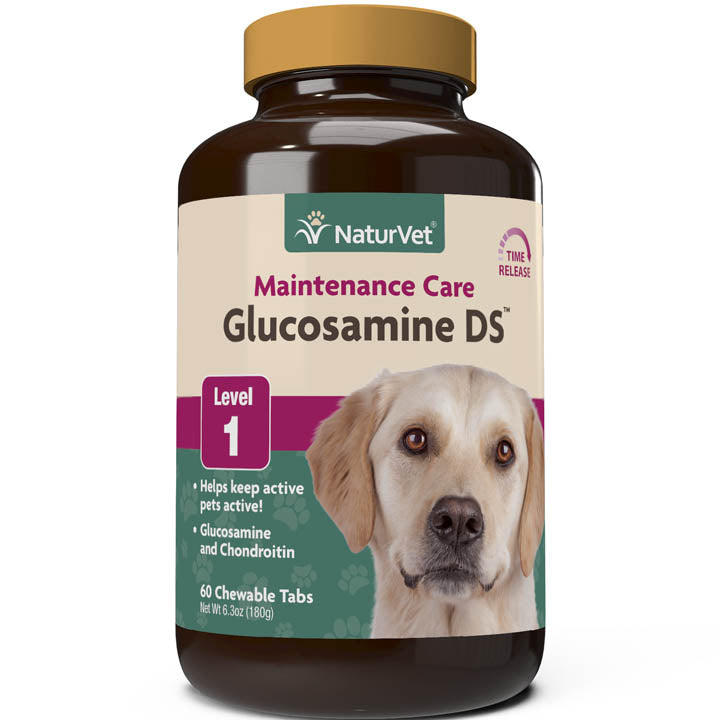 Naturvet Glucosamine DS Level One Soft Chews / Chewable Tablets
