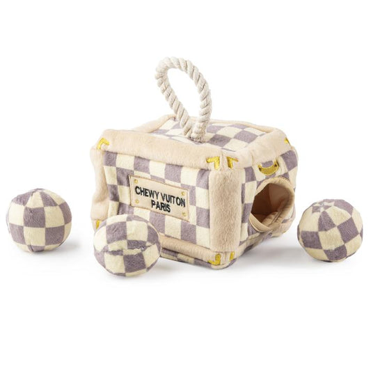 Haute Diggity Dog Checker Chewy Vuiton Trunk - Activity House