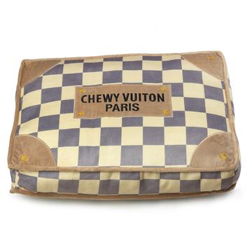 Haute Diggity Checker Chewy Vuiton Bed