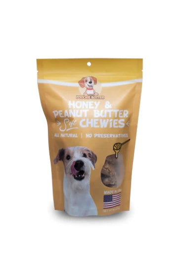 Poochie Butter Peanut Butter + Honey Treats 8oz
