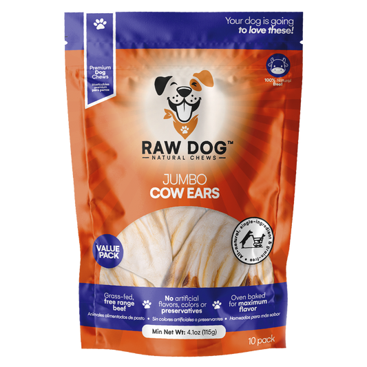 Jumbo Cow Ears - Raw Dog Chews