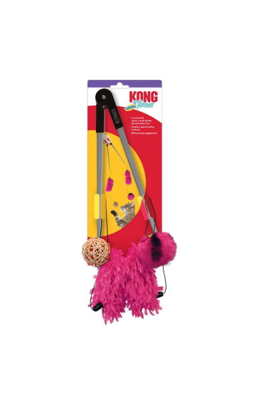 KONG Active Feather Teaser Cat Toy