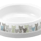 MODERNA Cat Food Bowl 1 Cup (Grey/White)