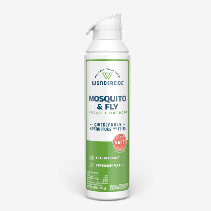 Wondercide Mosquito & Fly for Indoor + Outdoor with Natural Essential Oils 10oz