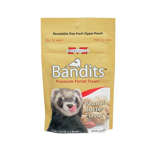 Marshall Bandits Peanut Butter Flavor Ferret Treats