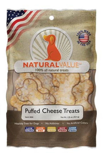 Loving Pets Natural Value® Puffed Cheese Treats for Dogs