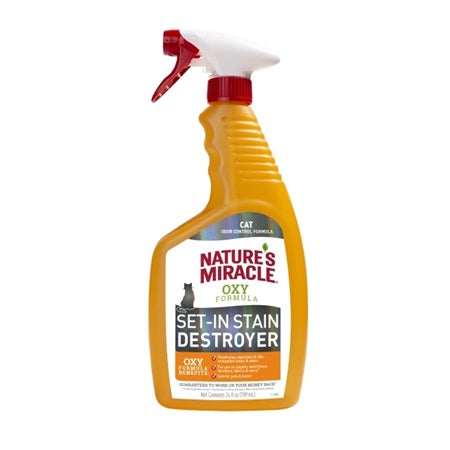 Nature's Miracle Oxy Formula Set-In Stain Destroyer For Cats