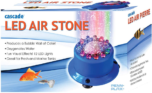 Penn-Plax Cascade Multi-Colored Rainbow LED Air Stone