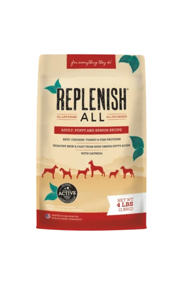 Replenish ALL Chicken & Brown Rice Dog Food