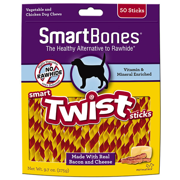 SmartBone Bacon and Cheese Smart Twist Sticks