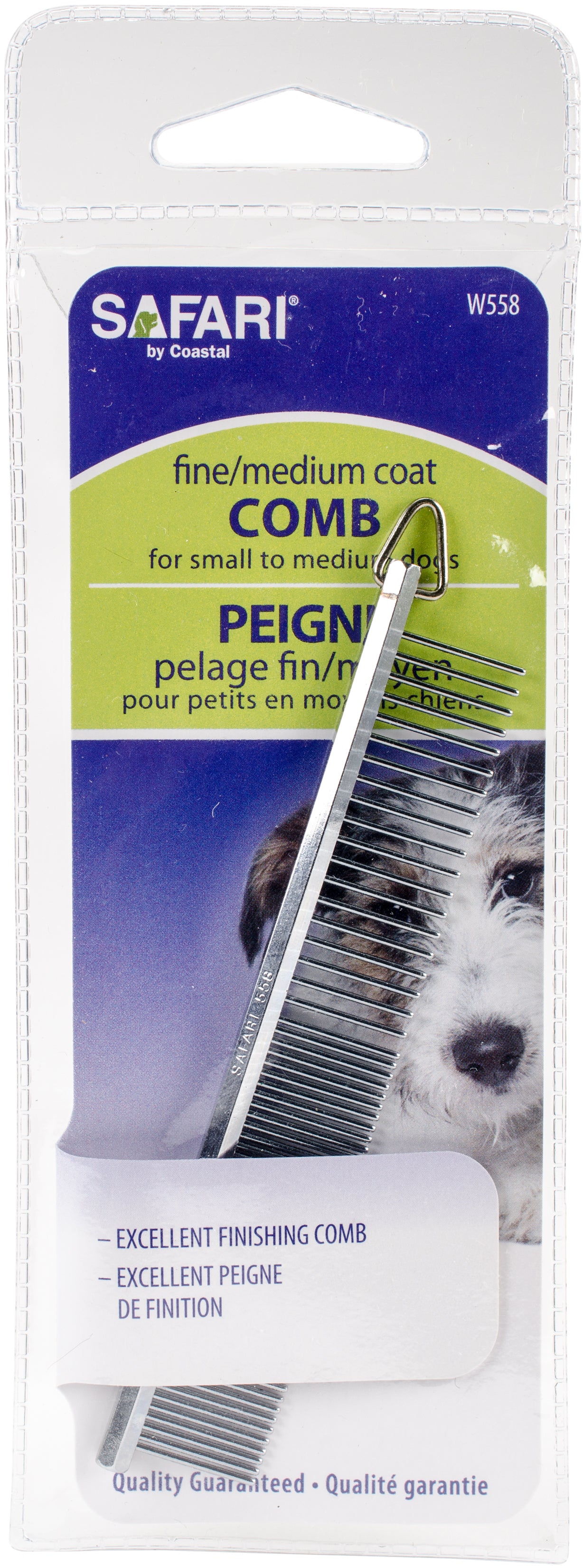 Safari 4.5" Coarse Dog Grooming Comb