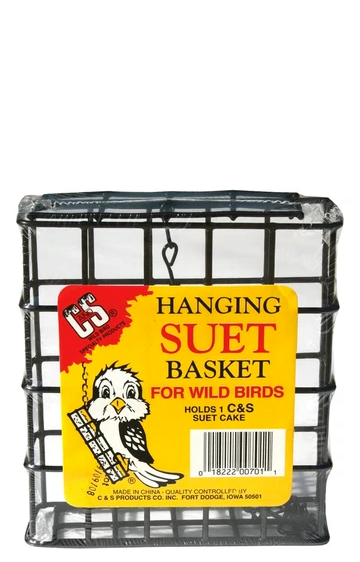 C&S single hanging suet basket