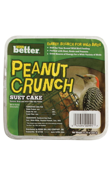 Nunn Better Peanut Crunch Suet Cake