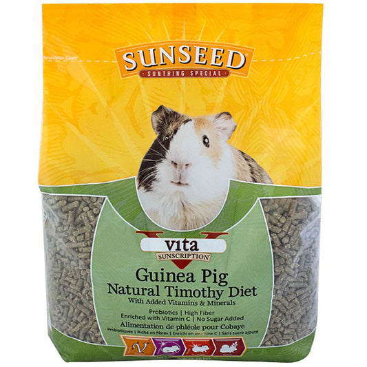 Sunseed Vita Natural Timothy Guinea Pig Diet
