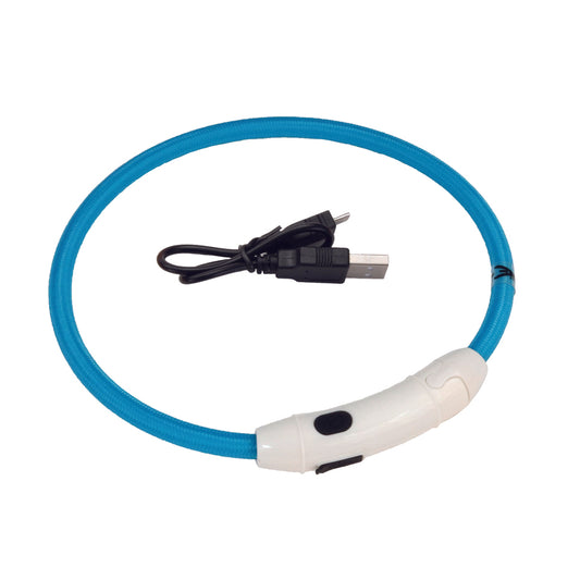 COASTAL USB NECK RING BLUE 24"