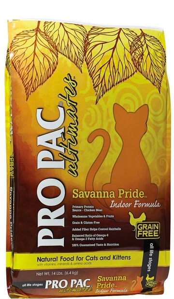 PRO PAC Grain Free Ultimates Savanna Pride Dry Cat Food