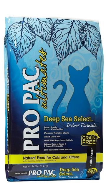 PRO PAC Grain Free Ultimates Deep Sea Select Dry Cat Food