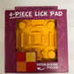 4-Piece Lick Pad By Poochie Butter