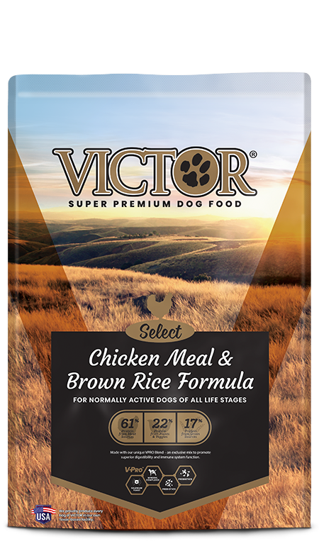 Victor Dog Food Chicken Meal & Brown Rice Formula
