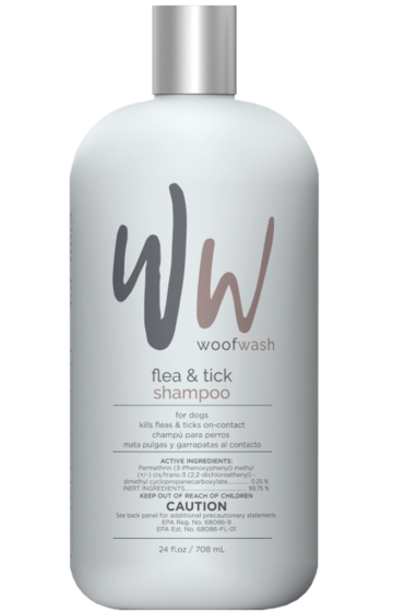 Woof Wash Flea & Tick Shampoo 24z