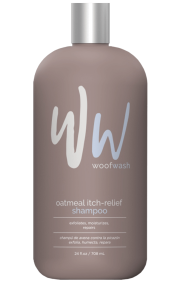Woof Wash Oatmeal Itch Relief Shampoo 24z