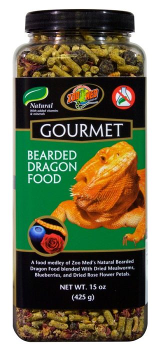 Zoo Med Gourmet Bearded Dragon Food