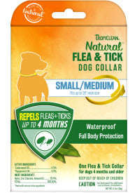 TROPICLEAN NATURAL* FLEA & TICK REPELLENT COLLAR FOR SMALL DOGS