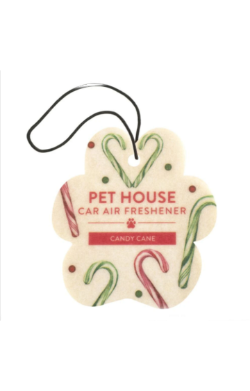 Pet House Holiday Car Air Freshener