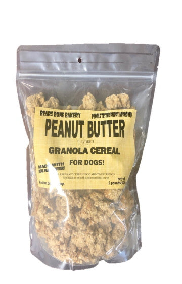 Bears Bones Bakery Peanut Butter Granola Cereal