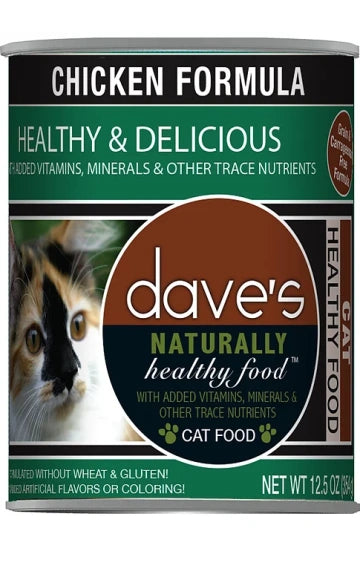 Dave's Cat Food Naturally Healthy Chicken Formula