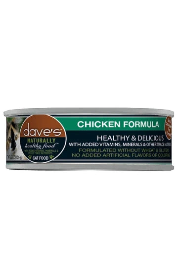 Dave's Cat Food Naturally Healthy Grain Free Chicken Formula