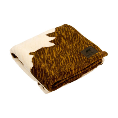 Tall Tails Dog Blanket - Cowhide