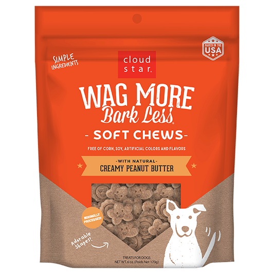 Wag More Peanut Butter Soft Chews
