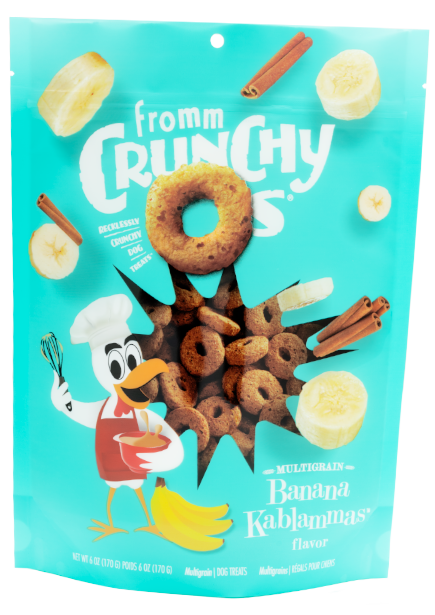 Fromm Crunchy O's Banana 6 oz