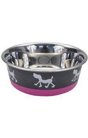 Coastal Pet Maslow Design Non-Skid Pup Design Dog Bowls, 54 oz