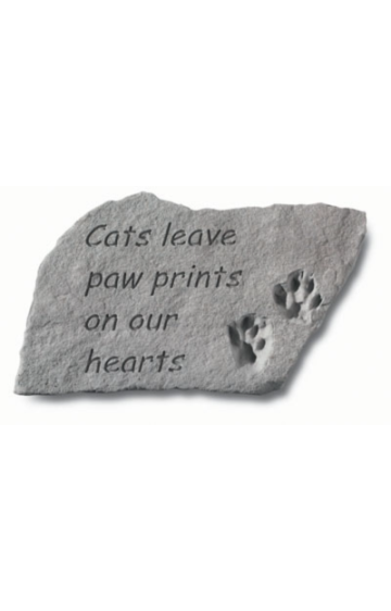 Kay Berry Cat Paw Print Heart