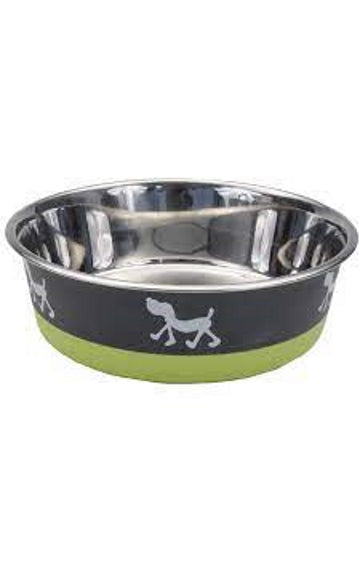 Coastal Pet Maslow Design Non-Skid Pup Design Dog Bowls,13 oz