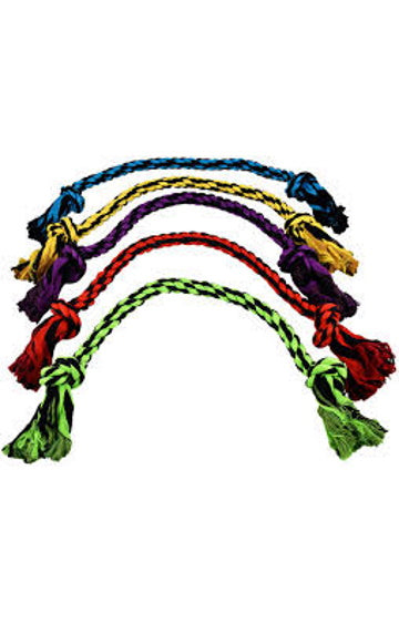 Multipet Nuts for Knots 2-Knot Jumbo Rope 48 in