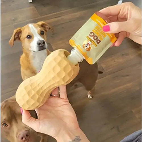 Poochie Butter 2oz Squeeze Pack + Md. Toy Filler