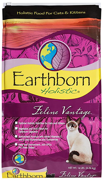Earthborn Holistic Feline Vantage Natural Cat Food