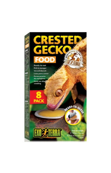 ExoTerra Crested Gecko Food 8 Pack
