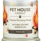 Pet House Large Holiday Candles