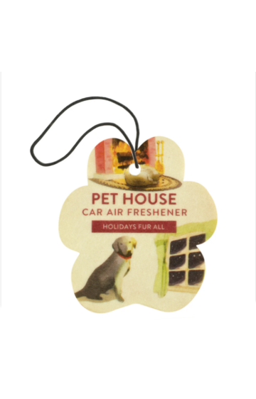 Pet House Holiday Car Air Freshener