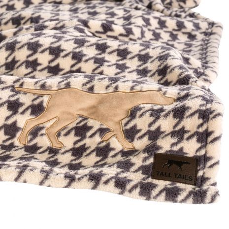 Tall Tails Dog Blanket - Houndstooth