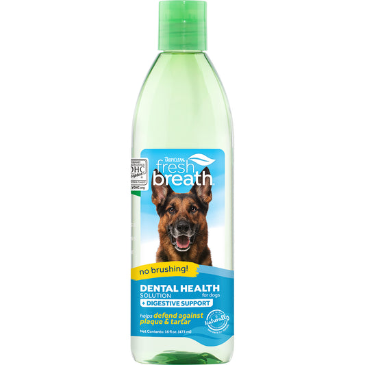 Tropiclean Fresh Breath Water Additive Plus Digestive Support for Dogs