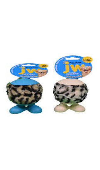 JW Fuzz Cuz Dog Toy, Assorted Colors